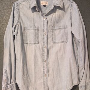 Universal Thread Light Blue Denim Top